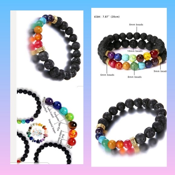 FASHION UNIQUE Jewelry - Healing Balance Beads Bracelet Yoga Energy Charm
